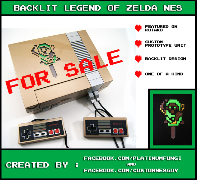 legend of zelda nes for sale