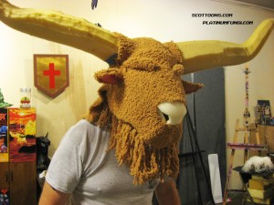 scottoons platinumfungi minotaur revenge costume