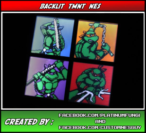 platinumfungi nes nintendo tmnt teenage mutant ninja hero turtles custom 80s 90s tortugas guy
